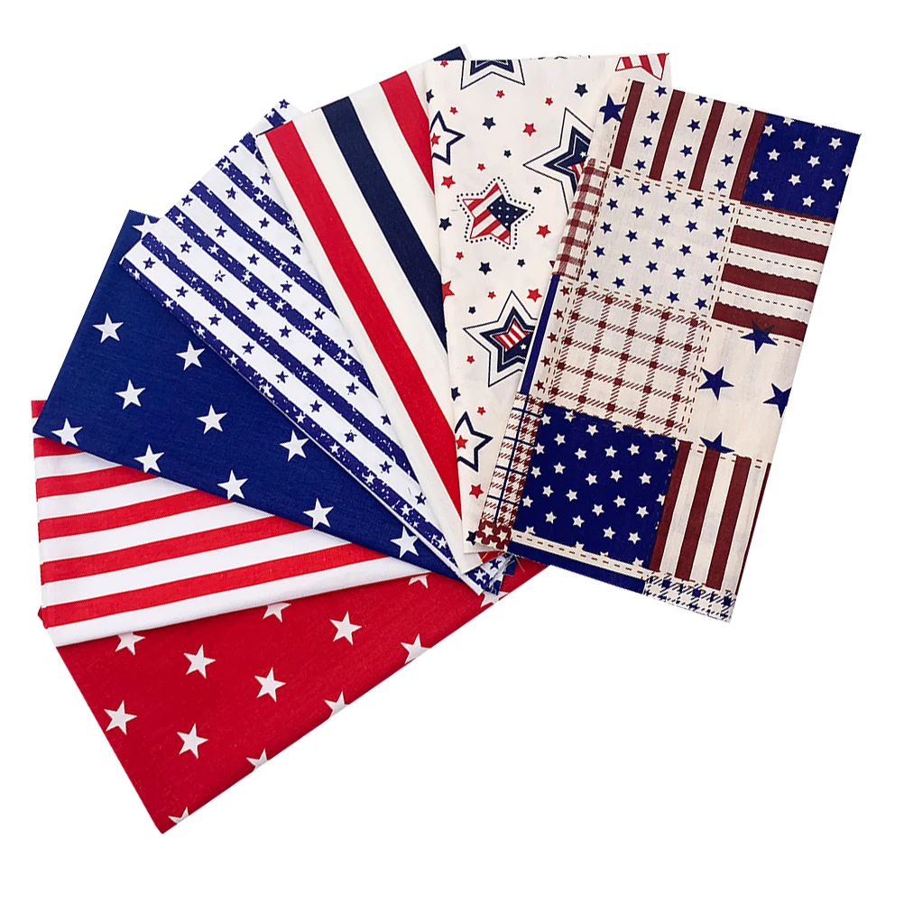 

Cotton Fabric for DIY Projects Pure Cotton Square Cloth Ideal Clothing Decoration Pillow Quilting Sewing Material Non Pilling