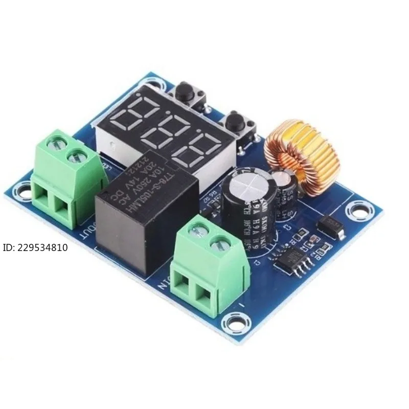 XH-M609 Discharge Module Undervoltage Low Power Disconnect Output 6-60V DC Voltage Protection 5pc