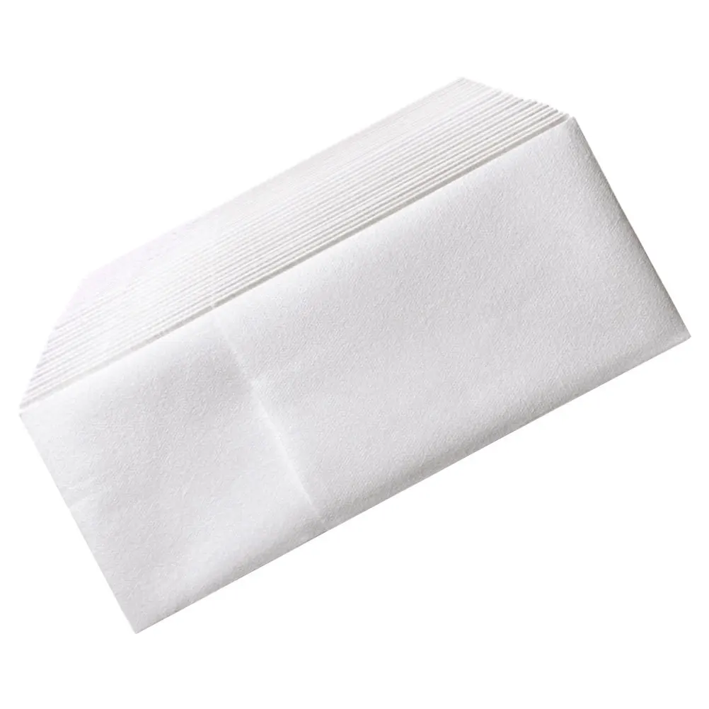 50 قطعة سكين وشوكة للاستعمال مرة واحدة 40x40 سنتيمتر أنيقة الأبيض جيب المناديل لتناول الطعام حفلة تقديم الطعام المناديل الورقية مع أدوات المائدة #5