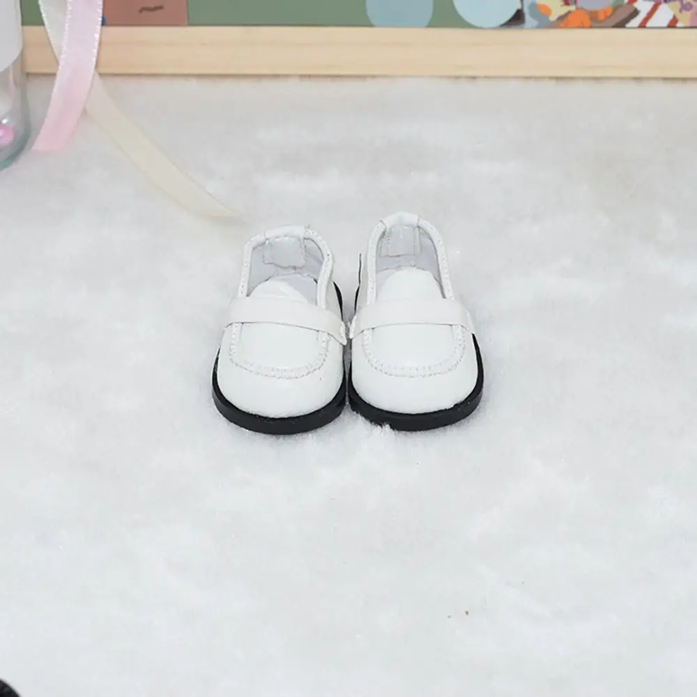 20CM Cotton Doll Shoes Fashion PU Leather Boots Casual Wear Sneakers Mini Shoes For 1/12 BJD Dolls Accessories Kids Gift