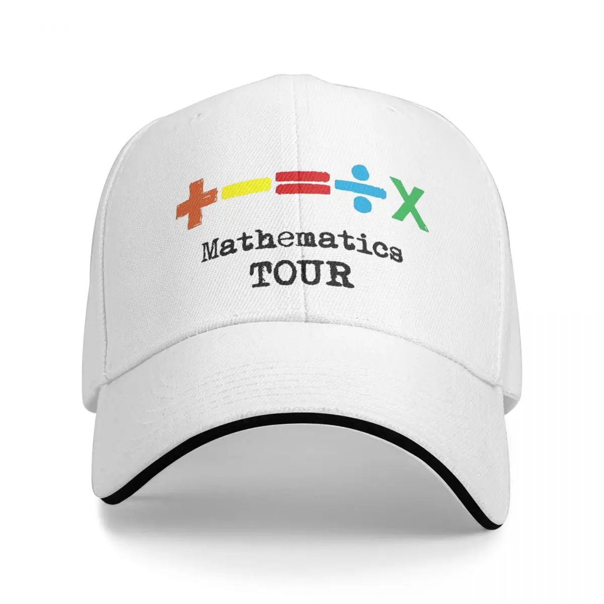 Summer 2024 New Baseball Caps The Mathematics Tour ED SHEERAN Versatile Accessories For Men Women Golf Cap Casual Headwear