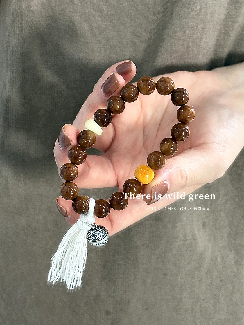 

round Beads Small Single Circle Wenwan Bracelet Buddha