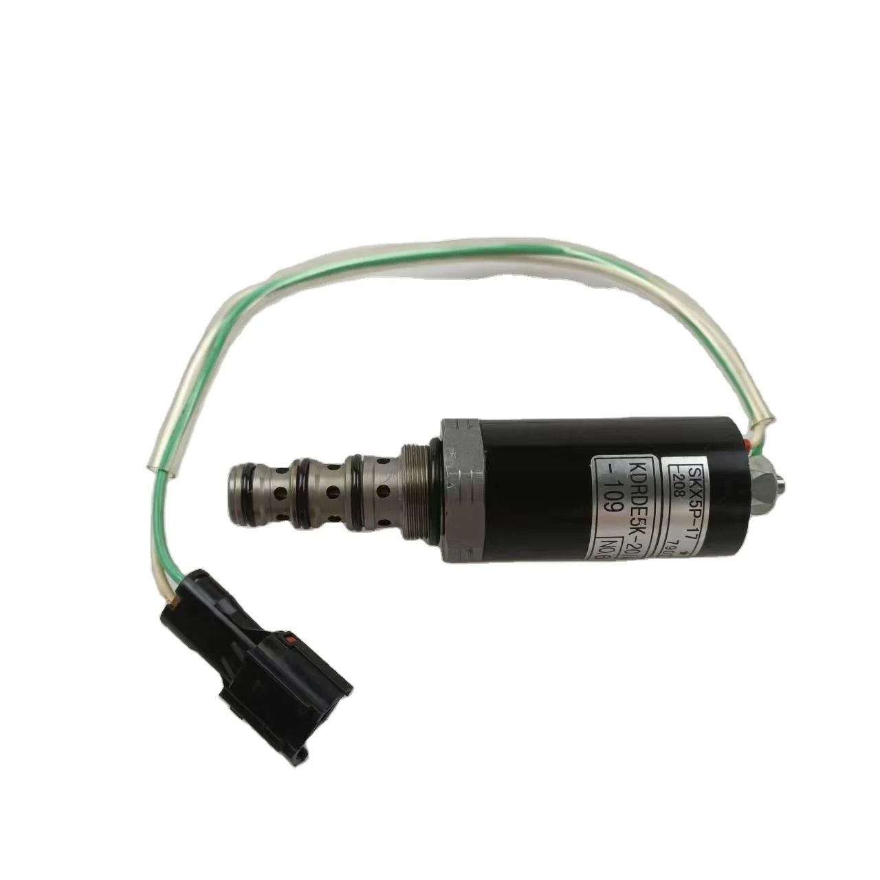 Hot Sale KDRDE5K-20/40C04-109 Single Coil Solenoid Valve Price For Volvo EC210 Excavator Hydraulic Pump