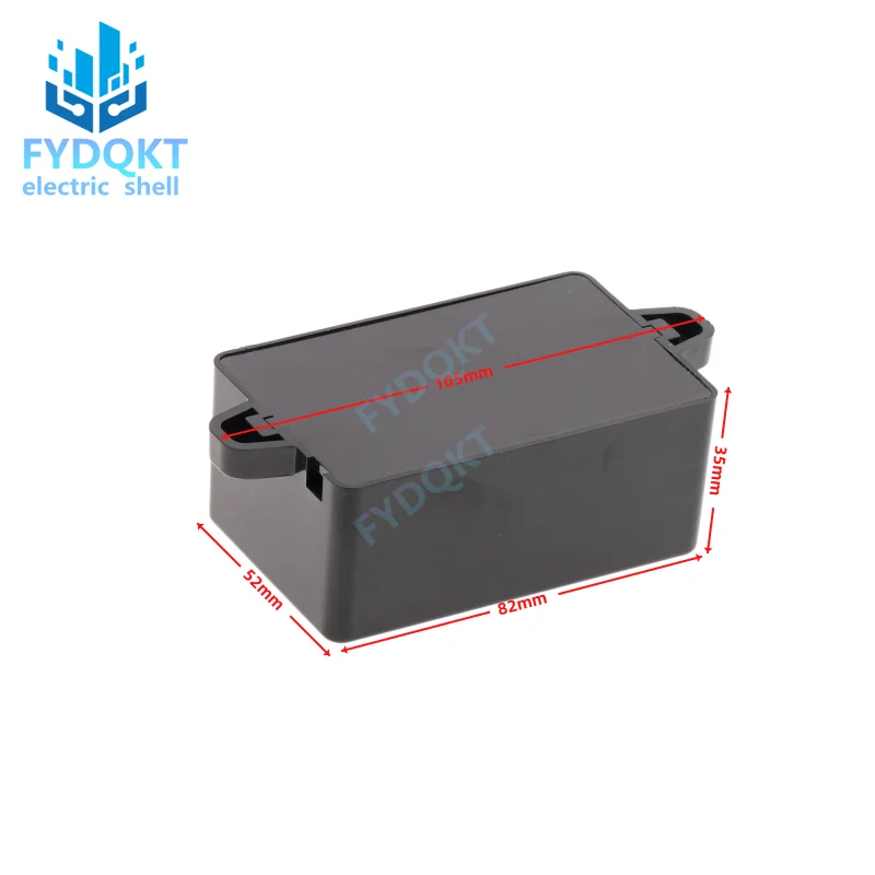 1pcs 82x52x35mm DIY Plastic Electronic Project Box Enclosure Instrument Case NEW Wire Junction Boxes