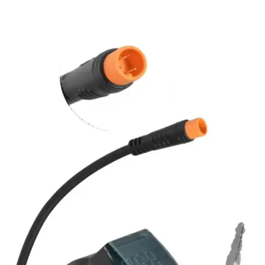Electric Scooter Digital Display Switch Lock with Key for Kugoo Waterproof ABS Construction Real-Time Voltage Monitoring