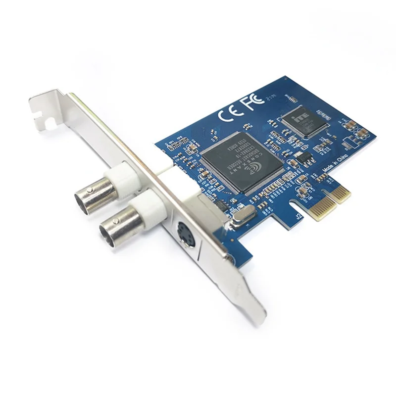 -A99Z PCIE To BNC Capture Card CX23880+8892 Chip PCIE Surveillance AV/S Terminal SV2000 Video Capture Card