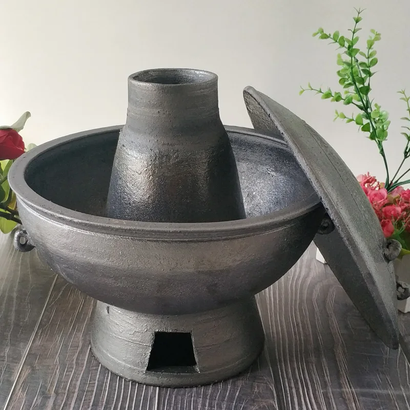 Casserole Old-Fashioned Traditional Charcoal Sand Hot Pot Old Beijing Household Instant-Boiled