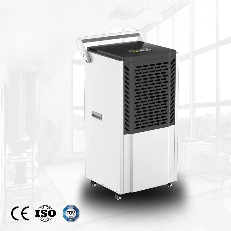 R410a Design Portátil com Fonte de Energia Elétrica para Casa e Escritório Novo Condicionado Best Seller 130L Desumidificador Industrial