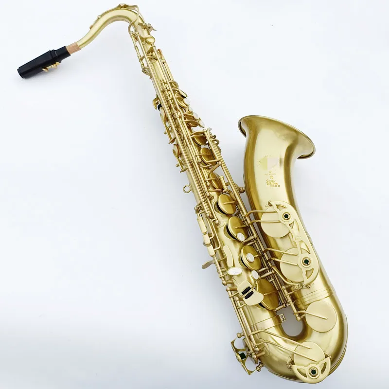 

Made in France Professional High-Grade Brass Wire Drawing B Flat Tenor Saxophone musical instrumen wire drawing sax