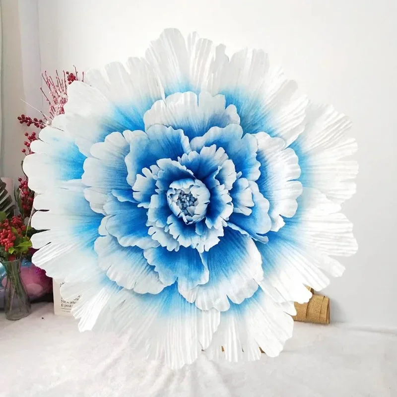 40CM Artificial Large Peony Flower Head Artificial Flower Wedding Decoration Display Window Studio Prop Flower