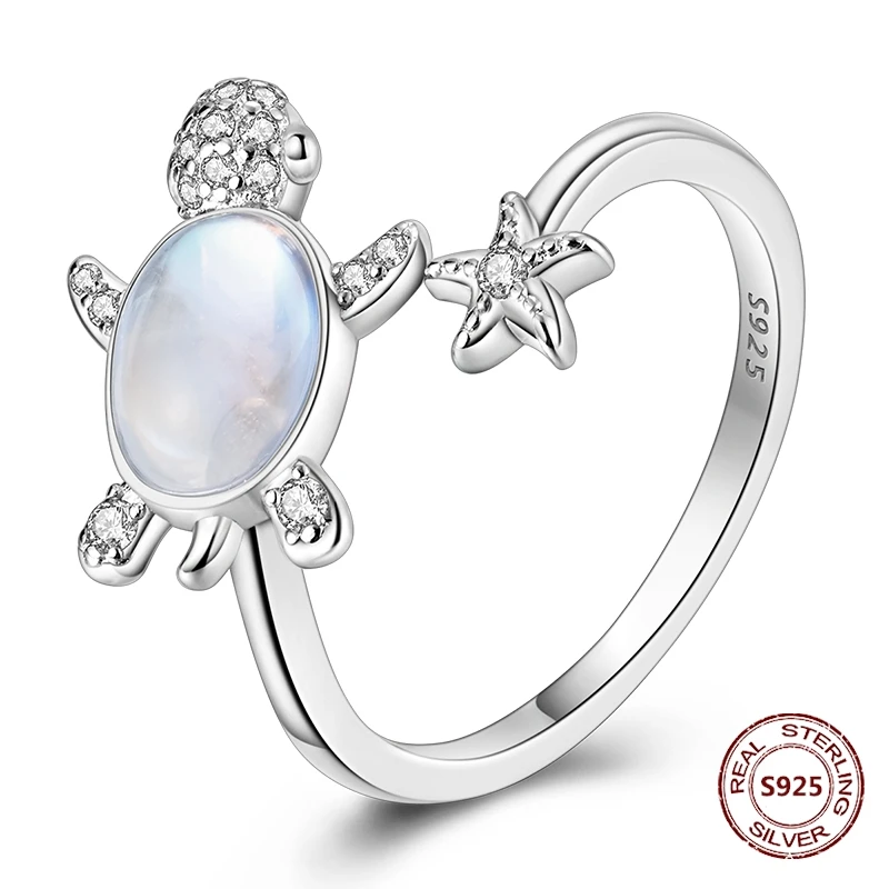 Women's Butterfly Adjustable 925 Sterling Silver Ring