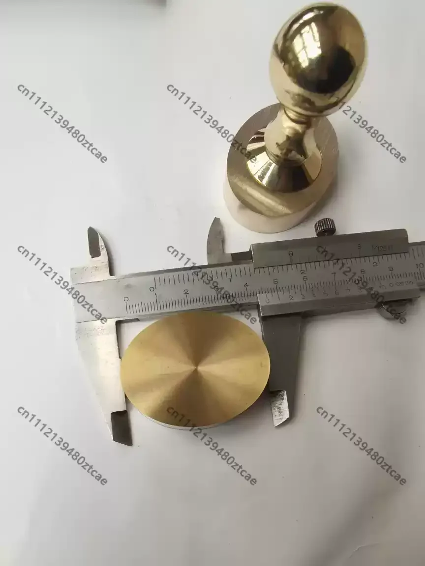 35×45mm Oval Copper Seal Blank Stamp Material
