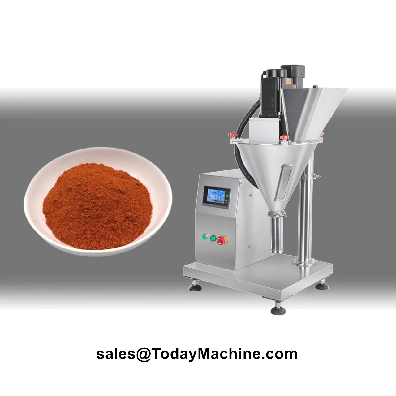 Máquina Automática para Pesar, Dispensar y Llenar Polvo de Harina, Azúcar, Sal y Especias