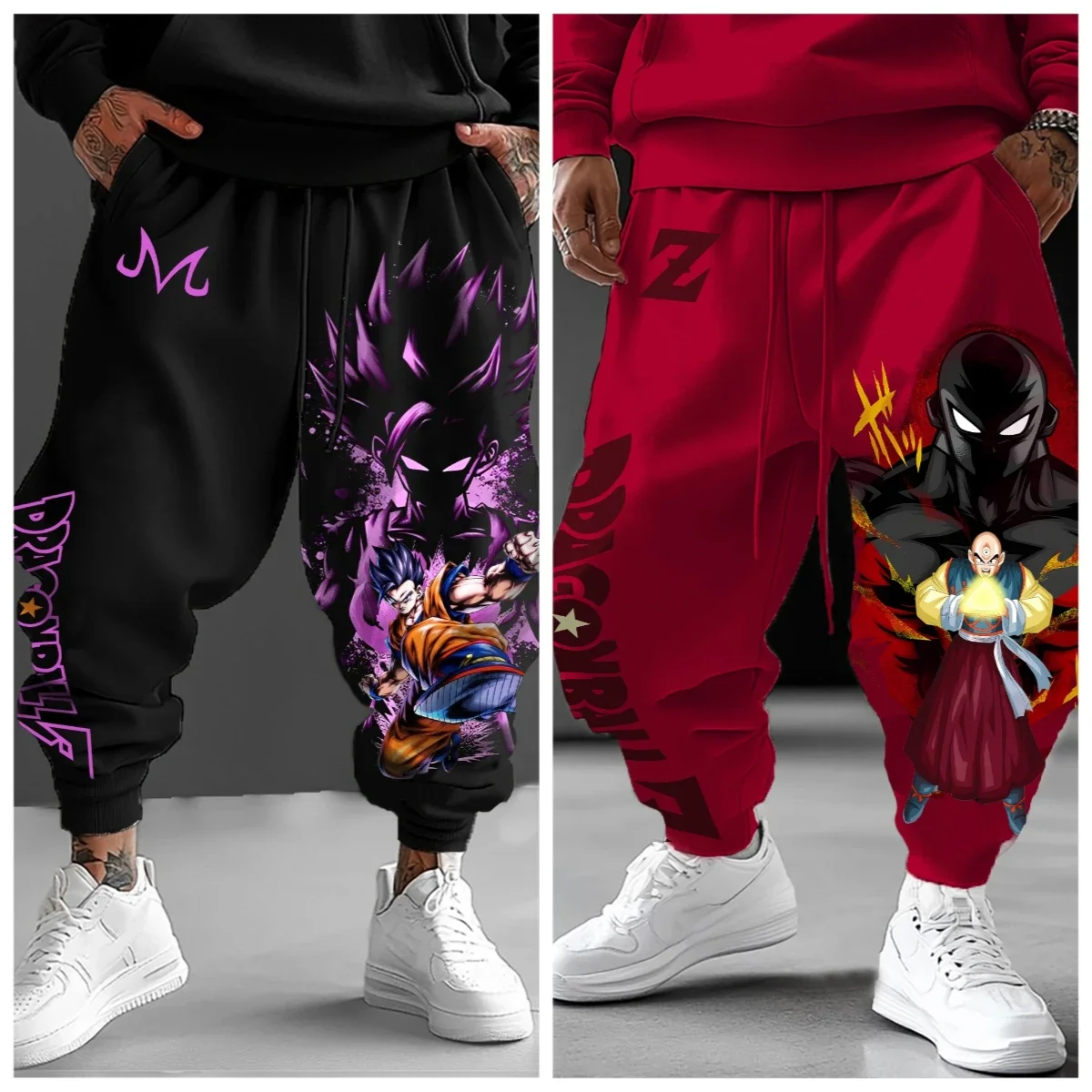 

Latest Anime Fans' Peripheral Dragon Ball Elements Autumn and Winter Sweatpants Adult Men's and Women's and Children's Pants