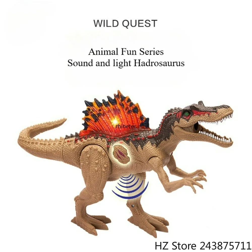 

Игрушка-пазл «Имитация хадрозавра» для детей, серия «Веселые животные», со звуком и светом, 549216