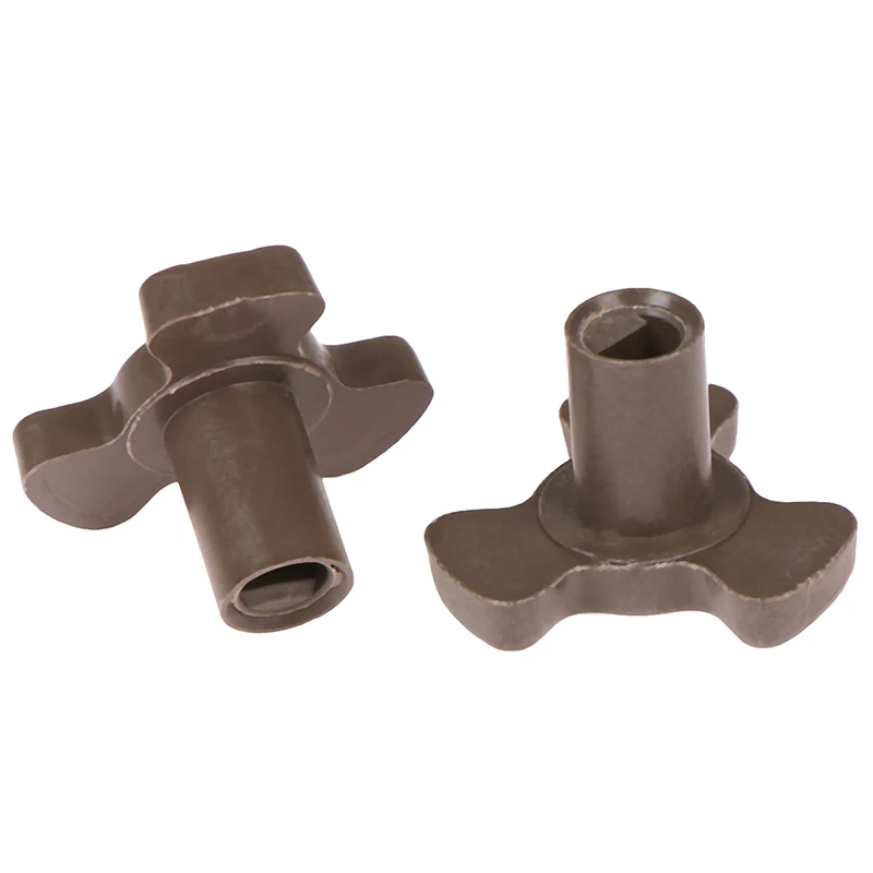 2Pcs 17mm Microwave Oven Turntable Roller Guide Support Coupler Tray Shaft.
