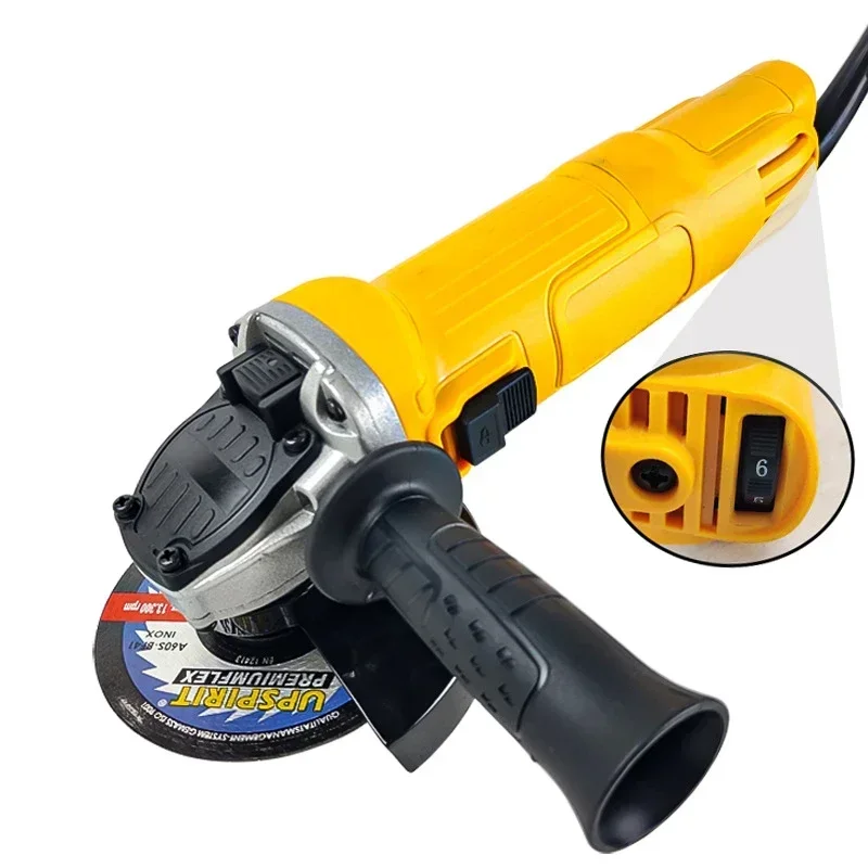 125 Electric Angle Grinder Wholesale Multifunctional Hand  Small Grinding Cutting Machine Household 115 Grinding Machine