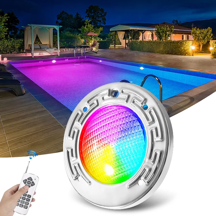 

6-дюймовый подводный светодиодный светильник AC12V для бассейнов и спа с изменением цвета