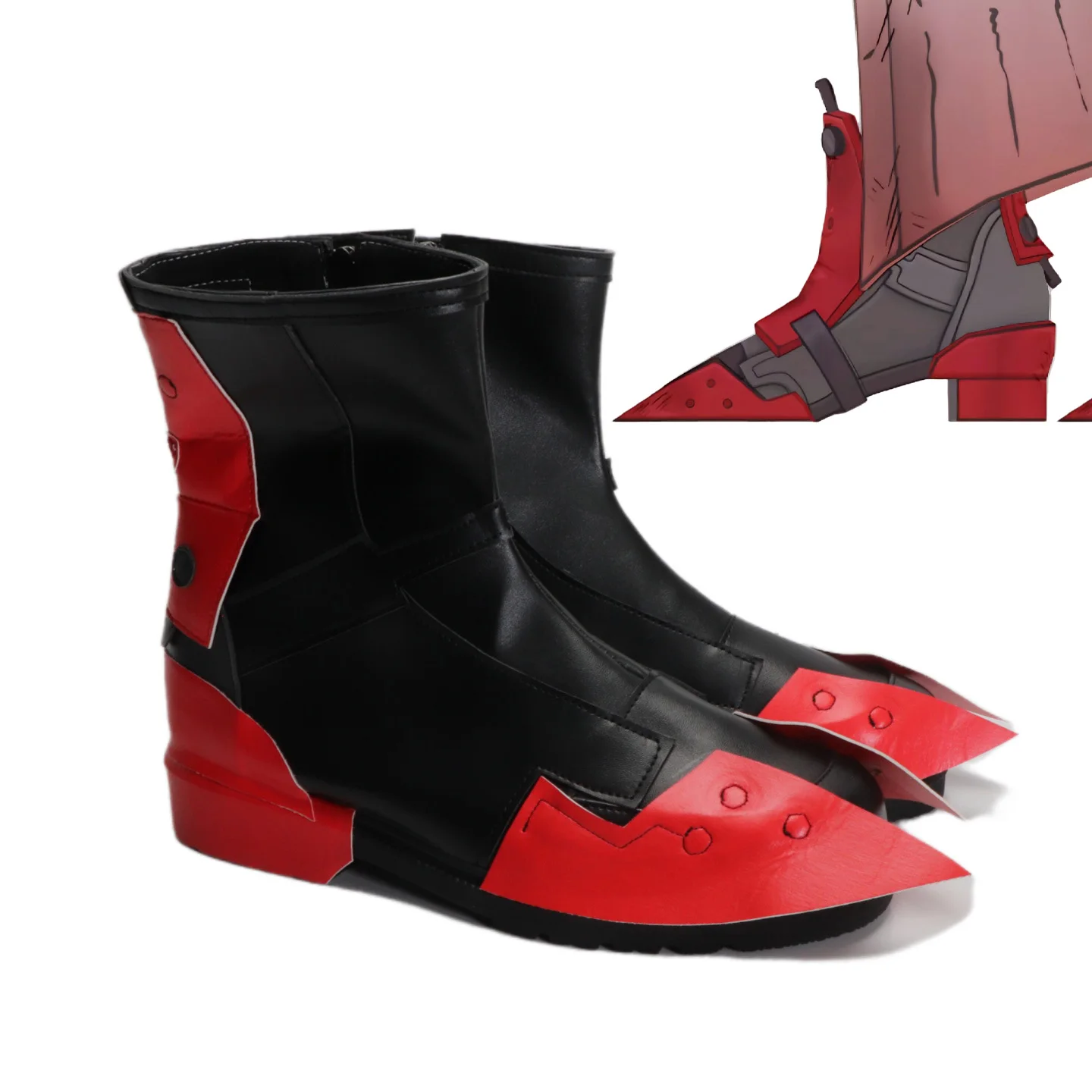 

Обувь для косплея Wuthering Waves Scar Fractsidus Overseer Member Huanglong NPC Хэллоуин Вечеринка Женщины Мужчины