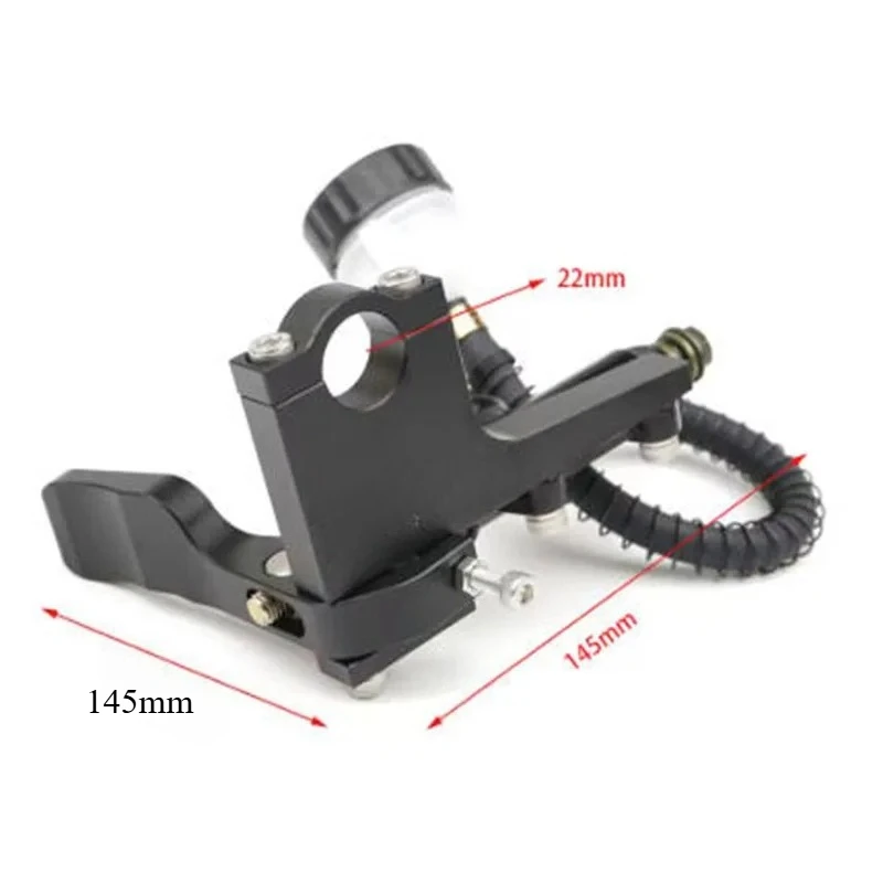 Motorcycle 22mm Clutch Finger Brake Lever Kit Rear Main Pump Cylinder Handle Brake Modification Part