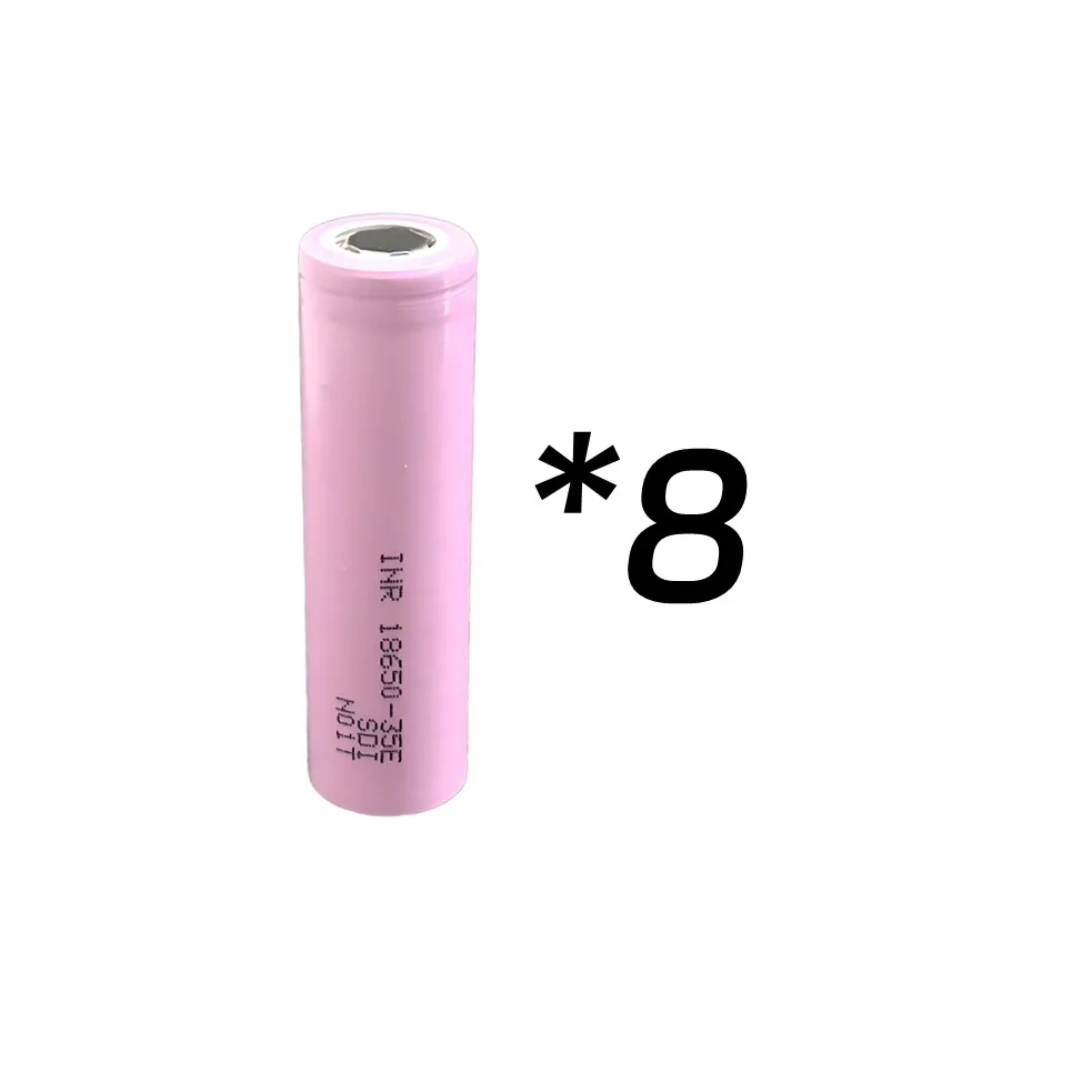 Flat Top 35E 18650-batterij 3500mAh Li-ion 18650-batterij Lange levensduur, lage zelfontlading, ideaal voor doe-het-zelf, batterijpakket, radio, powerbank