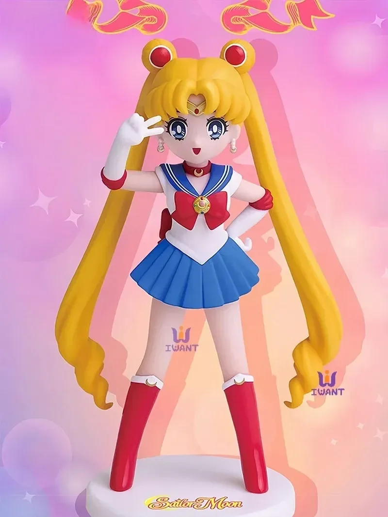 Sailor Moon Sailor Mercury Sailor Mars Sailor Jupiter Usagi Tsukino Tuxedo Mask Mamoru Chiba Blind Box Figure Cute Toy Ornament