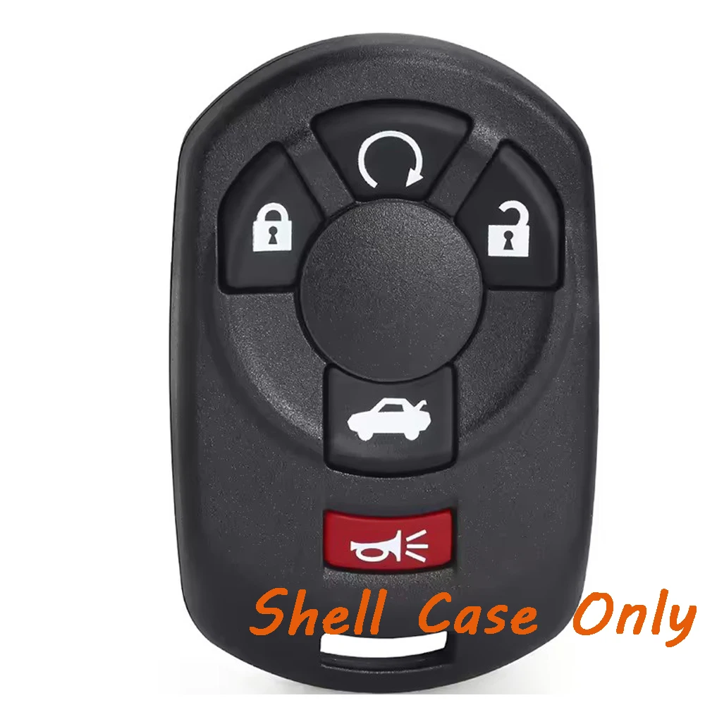 

Чехол для дистанционного ключа KEYECU, чехол для брелока для Cadillac STS 2005 2006 2007, для M3N65981403 15212383