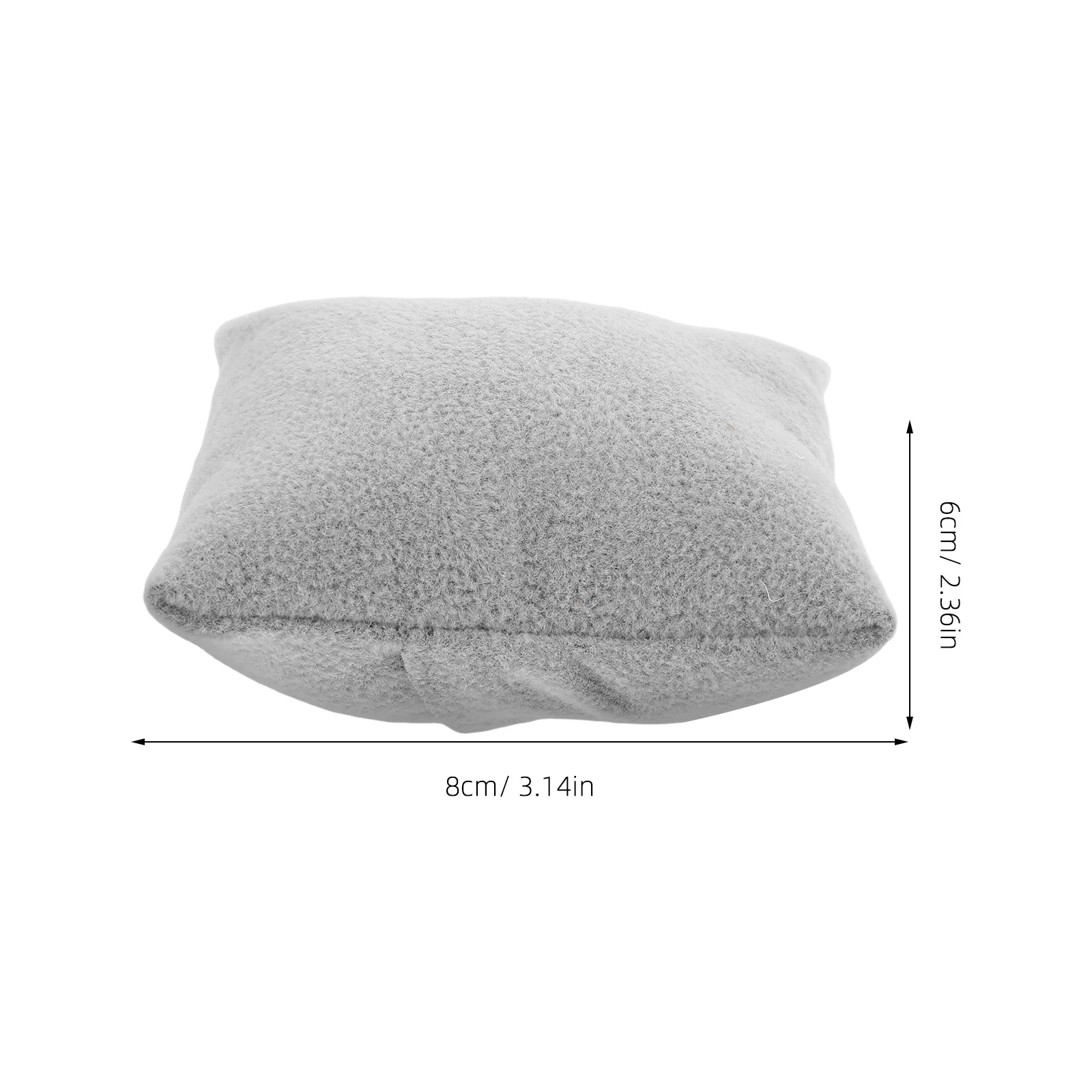 6 قطعة وسادة عرض المجوهرات سوار بسيط وسادة ساعة لجمع الإسورة حامل سلسلة عرض حصيرة ديكور الحفلات