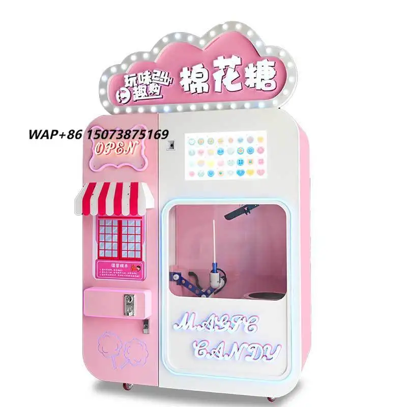 Factory Direct Fully Automatic Sweet Sugar  Candy Vending Machine for Business