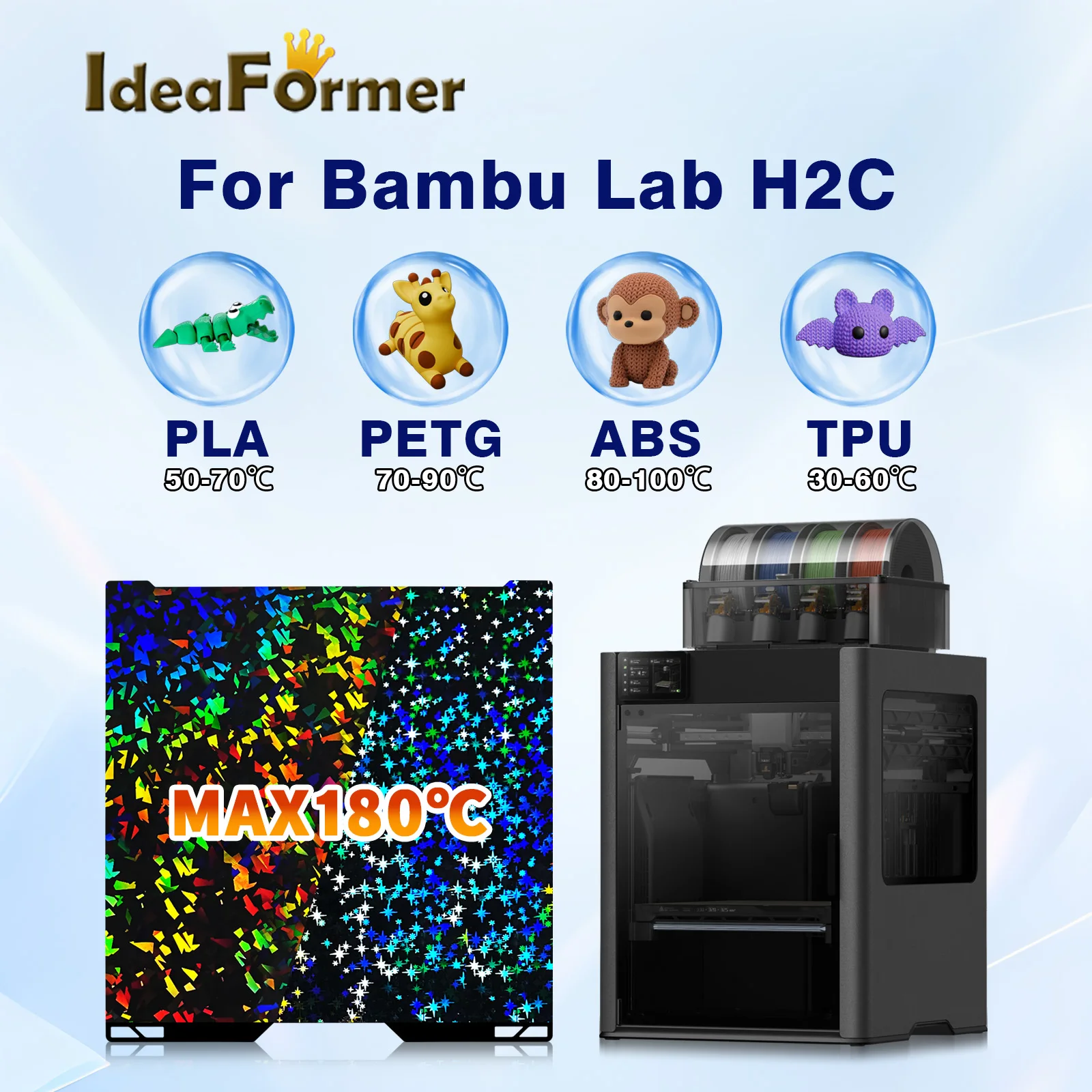 For Bambu Lab H2C 3…