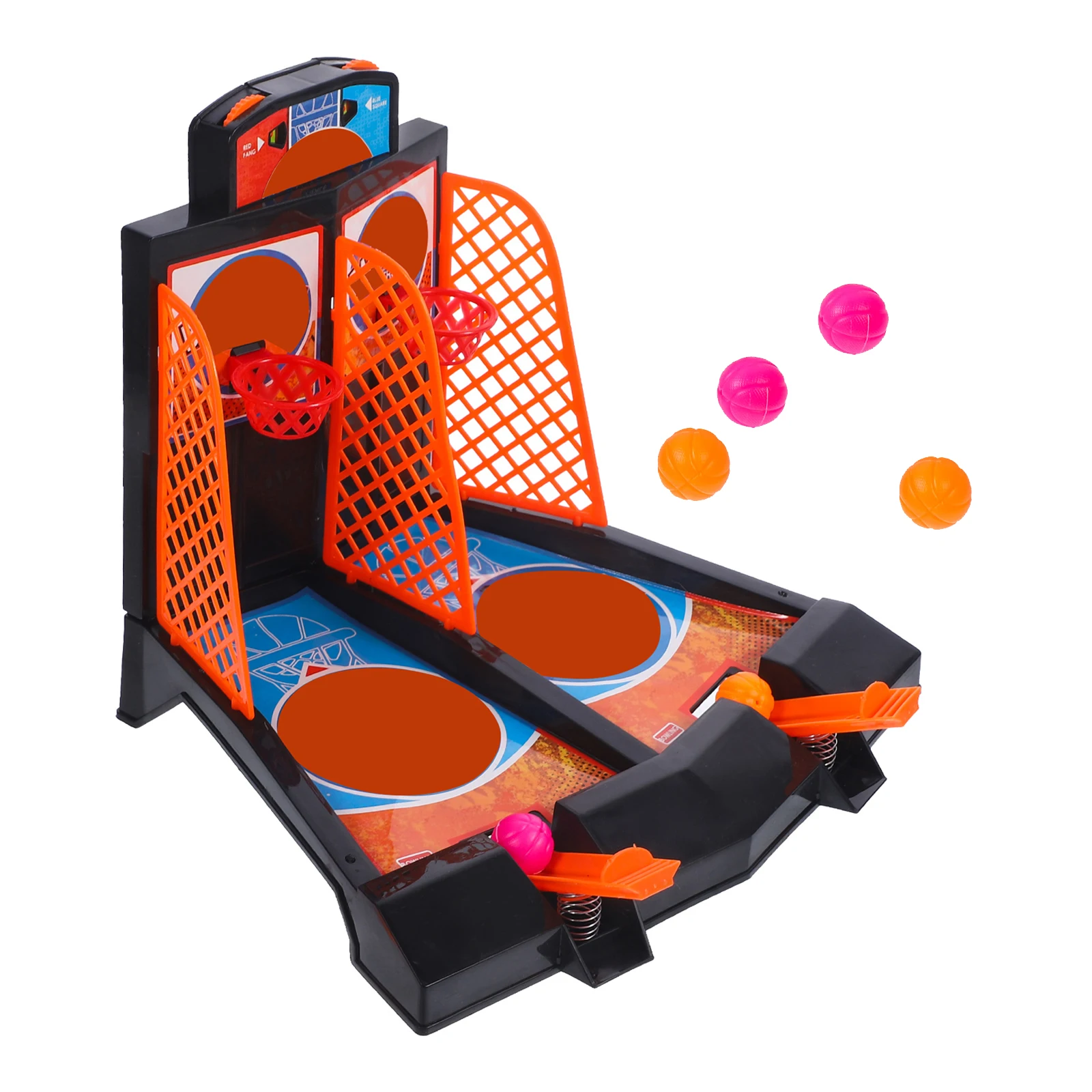 

1PC Finger Bounce Basketball Educational Toy Press Trigger Basketball Parent-child Toy Interactive Prop