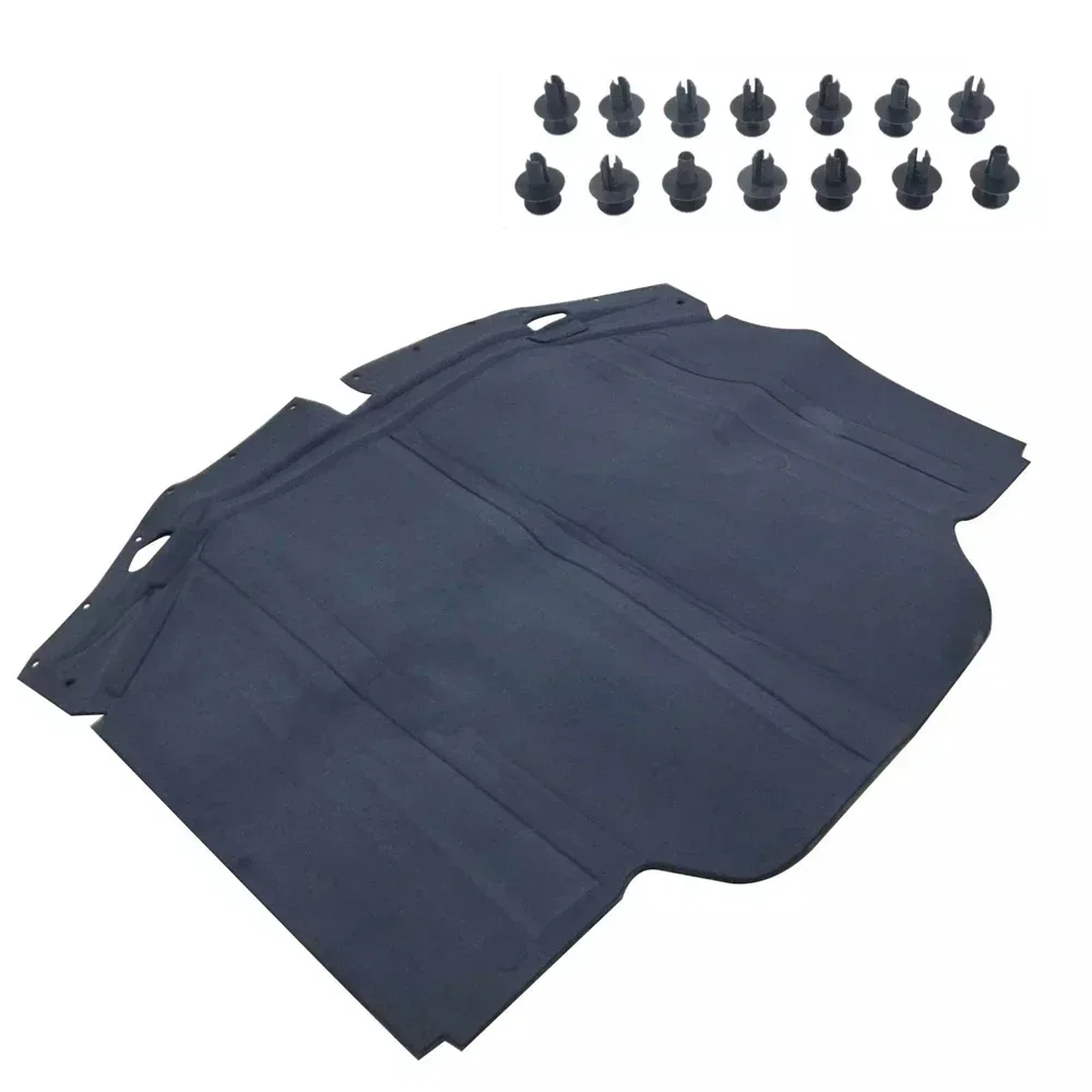 For Mercedes-Benz 300SL 500SL 600SL R129 SL320 Engine Hood Heat Insulation Pad Soundproof Cotton Cover Heat Insulation Mat