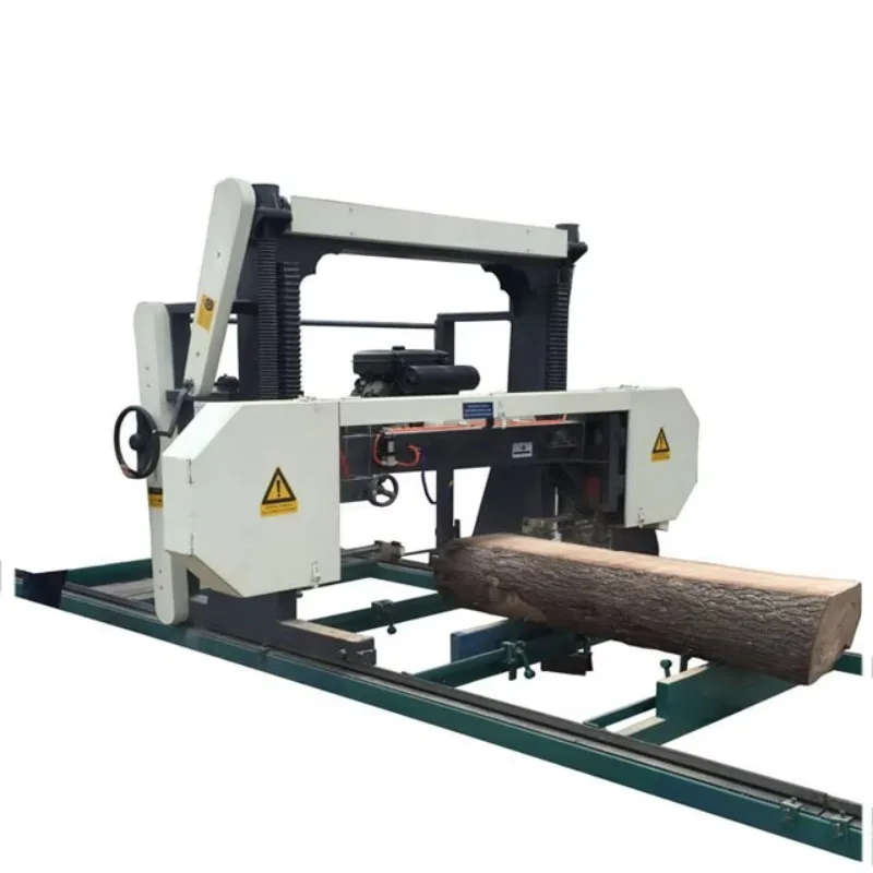 YG Customized Diesel Engine-Powered 220V Portable Horizontal Log Band Saw For Woodworking Construction & Farm Use (CE Certified)