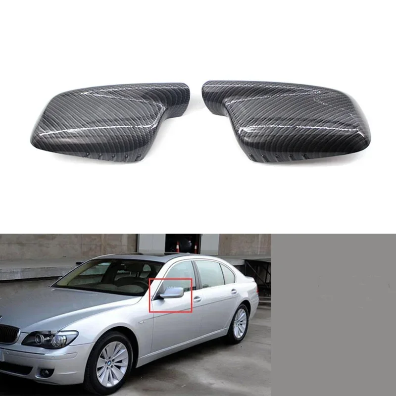 

Eosuns Side Rear View Mirror Covers for Bmw 7 Series E66 3 Series E46 730 740 745 750 760, 2pcs