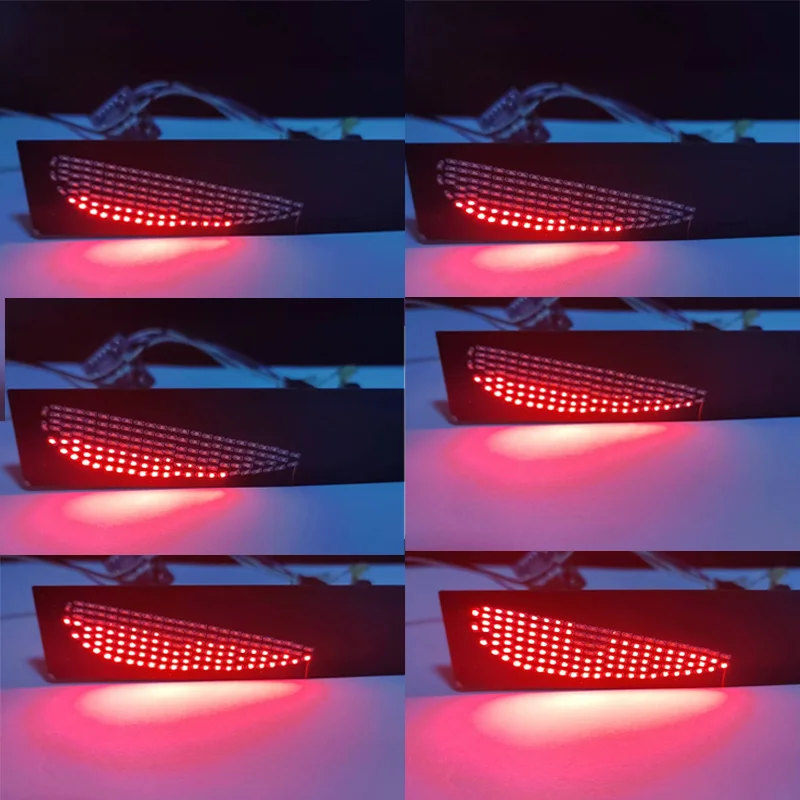 

2 шт. светодиодный декоративный светильник Demon Eye для 1/14 Tamiya RC Truck Scania 770S Benz Actros 3363 Volvo 750 MAN TGX LESU, детали игрушечного автомобиля