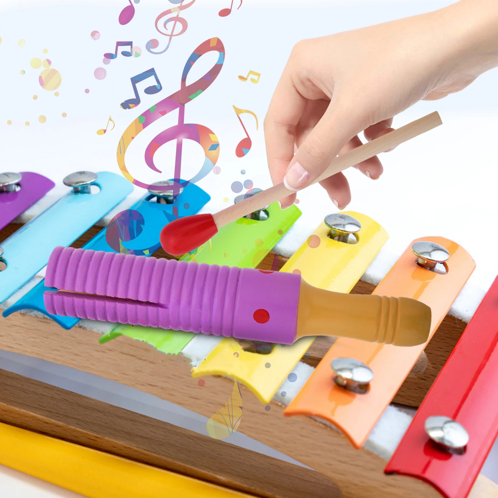 

Baby Toys Orff Instrument Kids' Accessories Guiro Musical Teaching Aids Montessori Child
