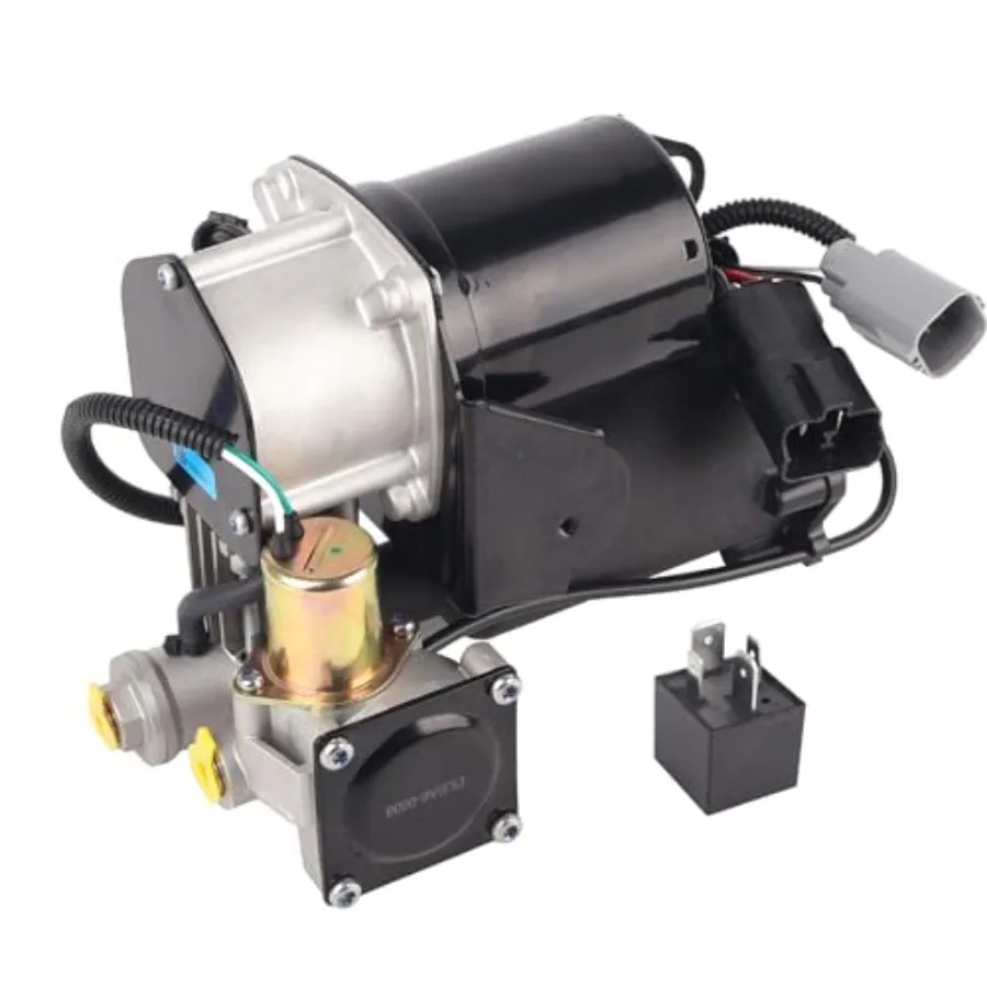 

Компрессор пневмоподвески 6-контактный для Land Rover LR3 2005-2009, LR4 2010-2013, Range Rover Sport 2006-2013, алюминиевый, черный