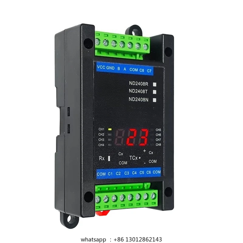 

Датчик температуры, цифровой дисплей, двухпроводной PT100PT1000CU50CU100, платиновый термостойкость к RS485