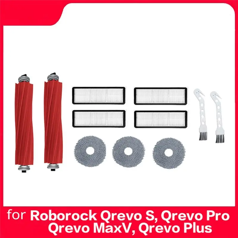 

Комплект для замены основной щетки и фильтра ABBK для Roborock Qrevo, Qrevo Pro, Qrevo MaxV, Qrevo Plus