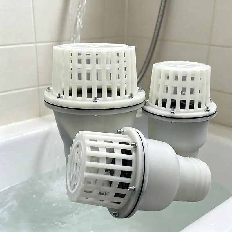 Fußventil oder Rückschlagventil 2-Zoll 50mm / 3-Zoll 75mm Großbohrung Fußventil Kunststoff Selbstansaugende Pumpe Bodenventil Filter – Detail 4