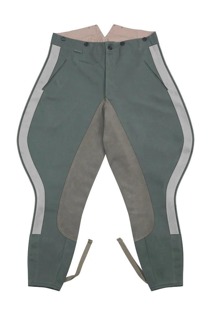 

GUDD-031 WWII German Elite General Fieldgrey Gabardine Riding Breeches