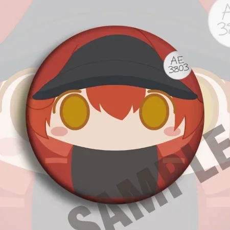 58mm Maeno Tomoaki Cartoo Platelet Leukocyte Kawaii Anime Peripherals Costumes Badge Fashion Jewelry Premium Cosplay DIY Props