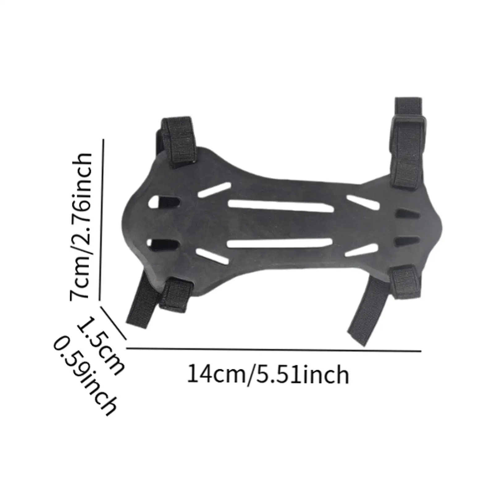 Lightweight Armguard Archery Protection Adjustable Forearm Gear Rubber Strap for Bow Target Outdoor Training