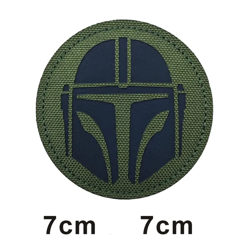 This is how WAY full helmet embroidered armband badge military stripes fastener hook and loop patch - Image 41
