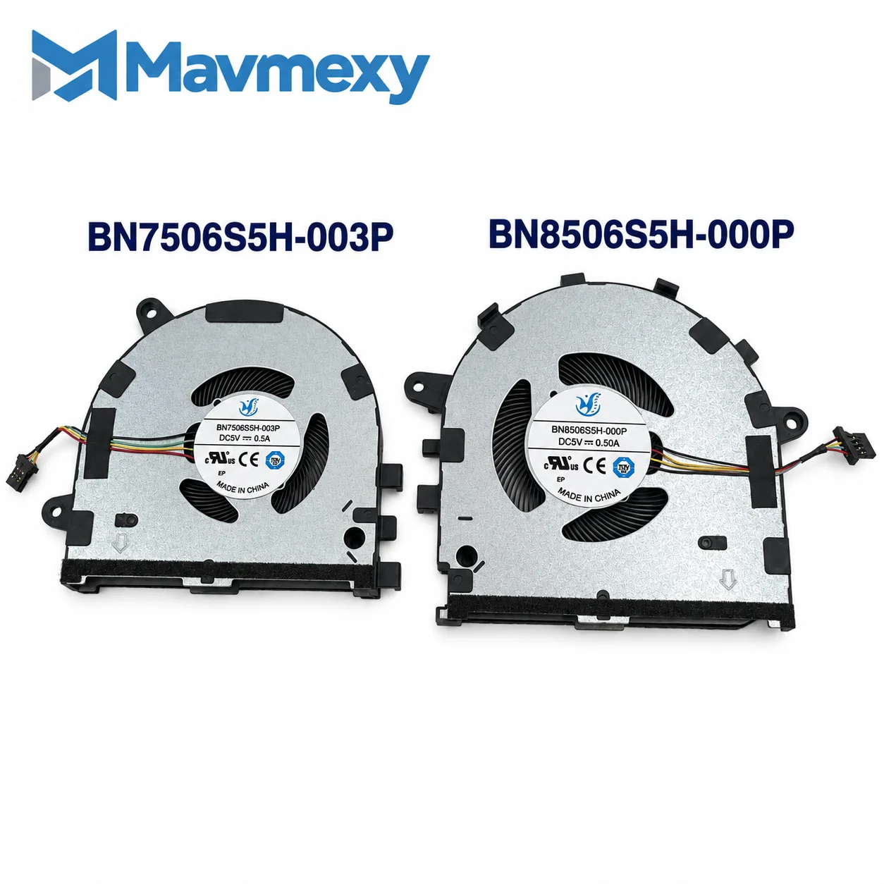 Laptop Cooling Fan for Xiaomi RedmiBook 14 2023 J7265, CPU GPU Cooler Radiator Fans BN8506S5H-000P BN7506S5H-003P New Original