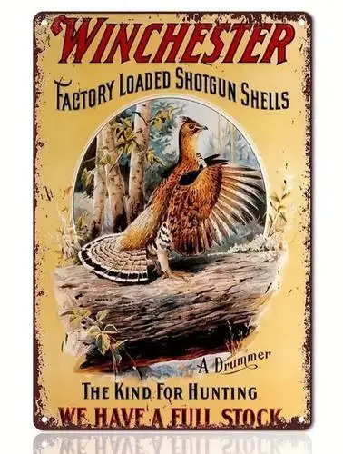 Wter Factory Loaded Shotgun Shells Novelty metal sign ; Wall Art