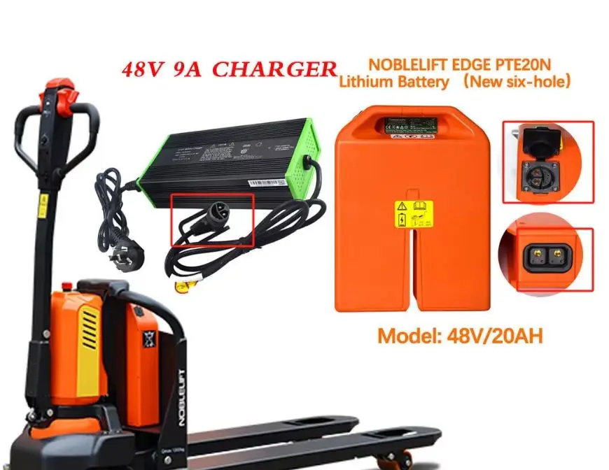 48V 20Ah LiFePO4 Lithium Battery For Noblelift EDGE PTE20N PTE45N TORA-MAX 2TWB45 / BT Tyro LHE 160 Pallet Truck Battery