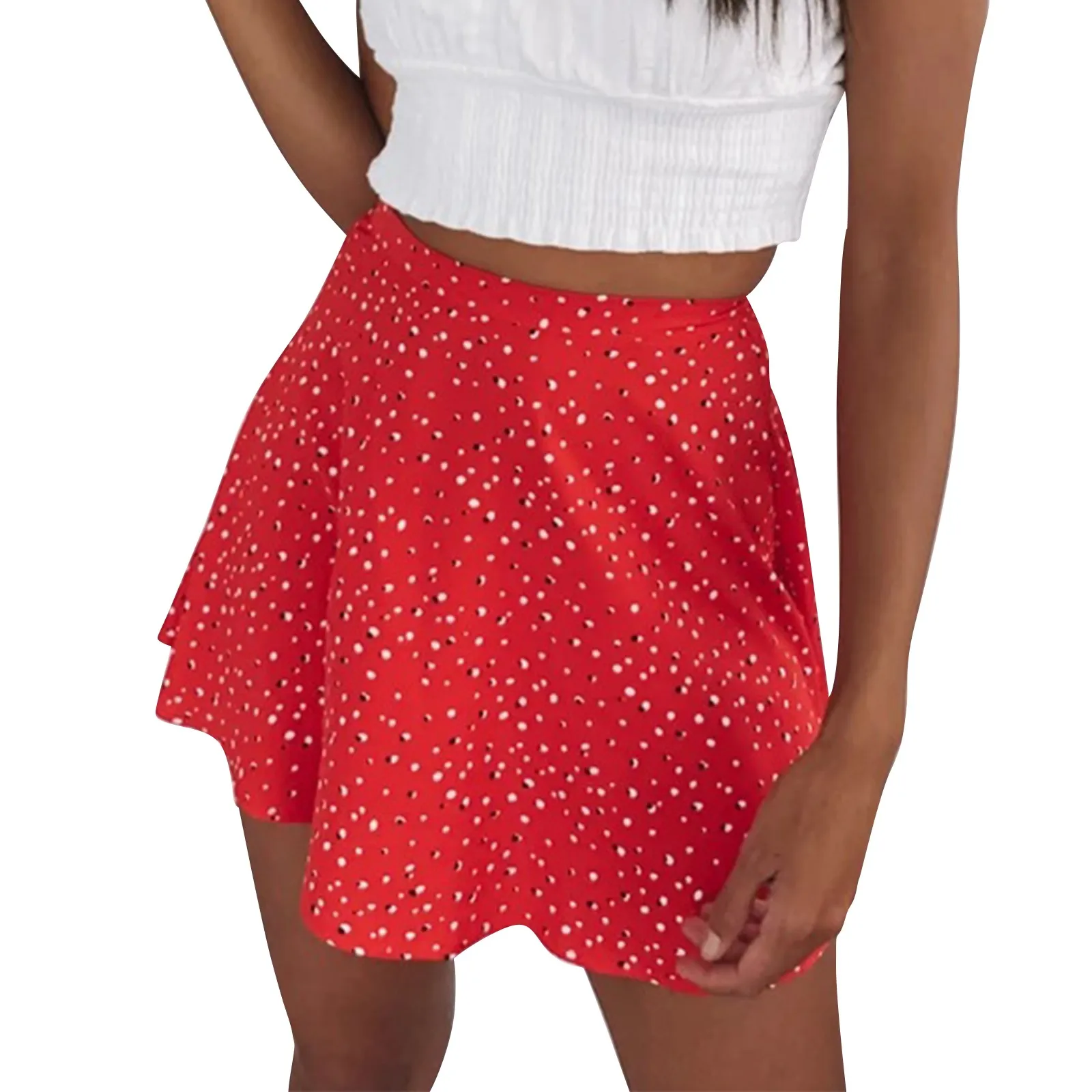 

Ladies Skirts Summer Fashion Trend All-Match Floral Skirts Daily Date Gentle Casual Comfortable Regular Mini Skirts