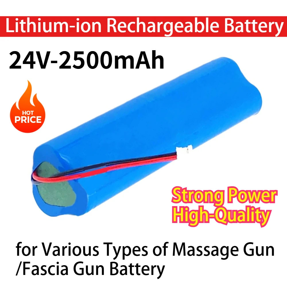 2025 New 24V 2500mAh Li-ion Rechargeable Battery Pack for Phoenix A1 Massage Gun,Fascia Gun