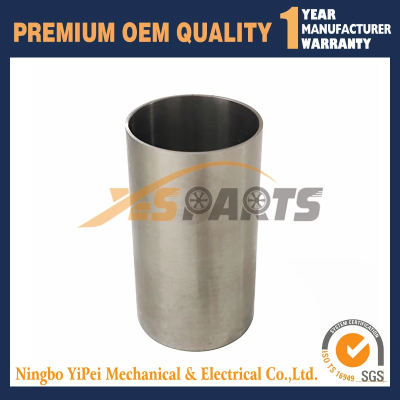 3 pcs Cylinder Liner Sleeve for Yanmar 3TNV86 3TNV86CT Engine